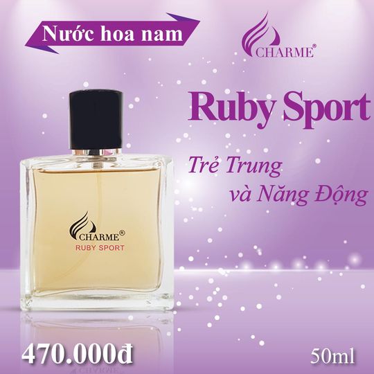 Nước hoa Charme Ruby Sport 50ml